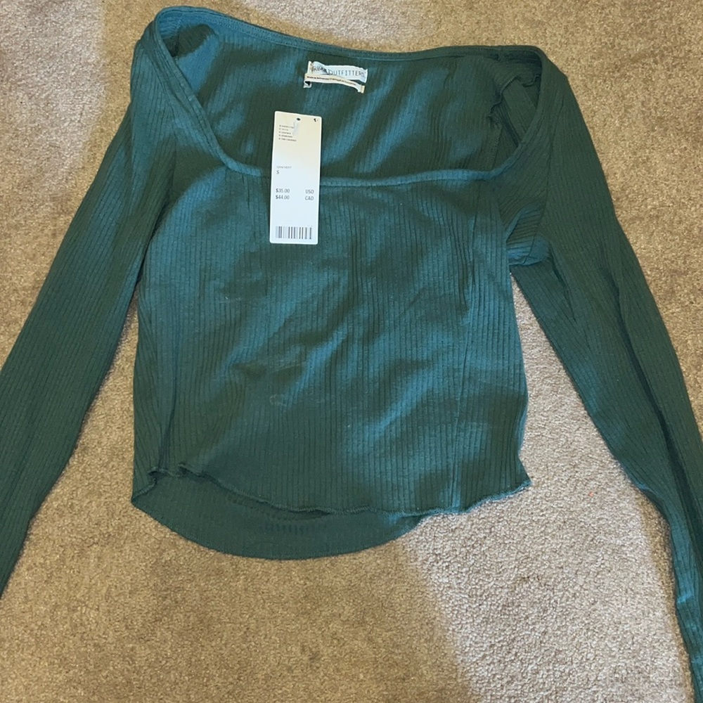 Urban Outfitter ribbed square neck bodysuit